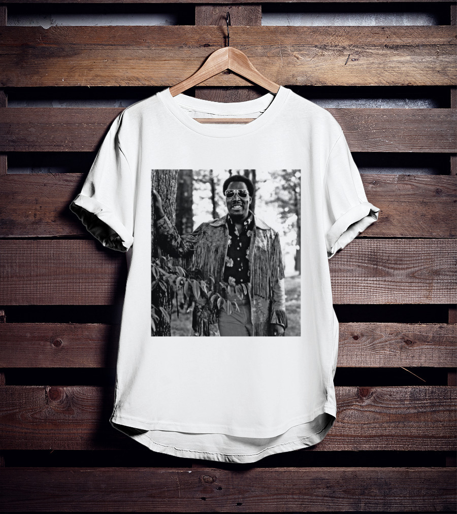 Clarence Carter Singer Fringe Jacket And Sunglasses Outdoors T-Shirt