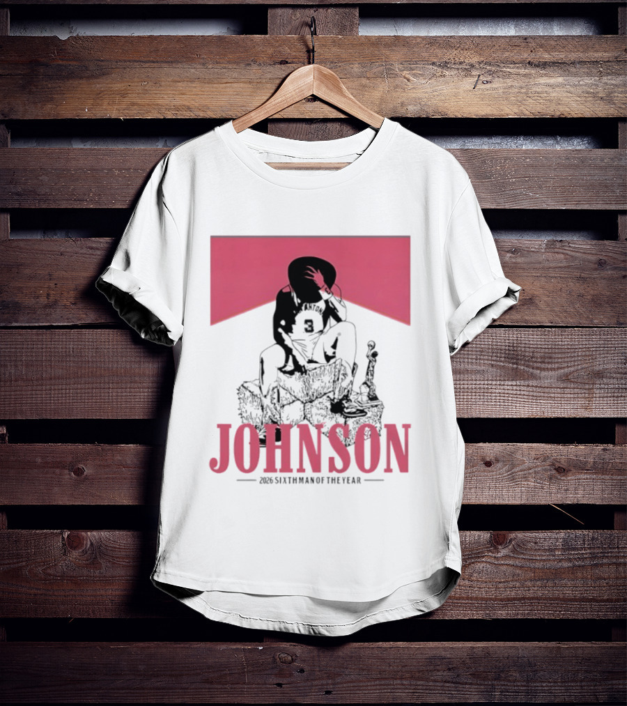 Keldon Johnson San Antonio Spurs 2026 Sixth Man Of The Year Johnson T-Shirt