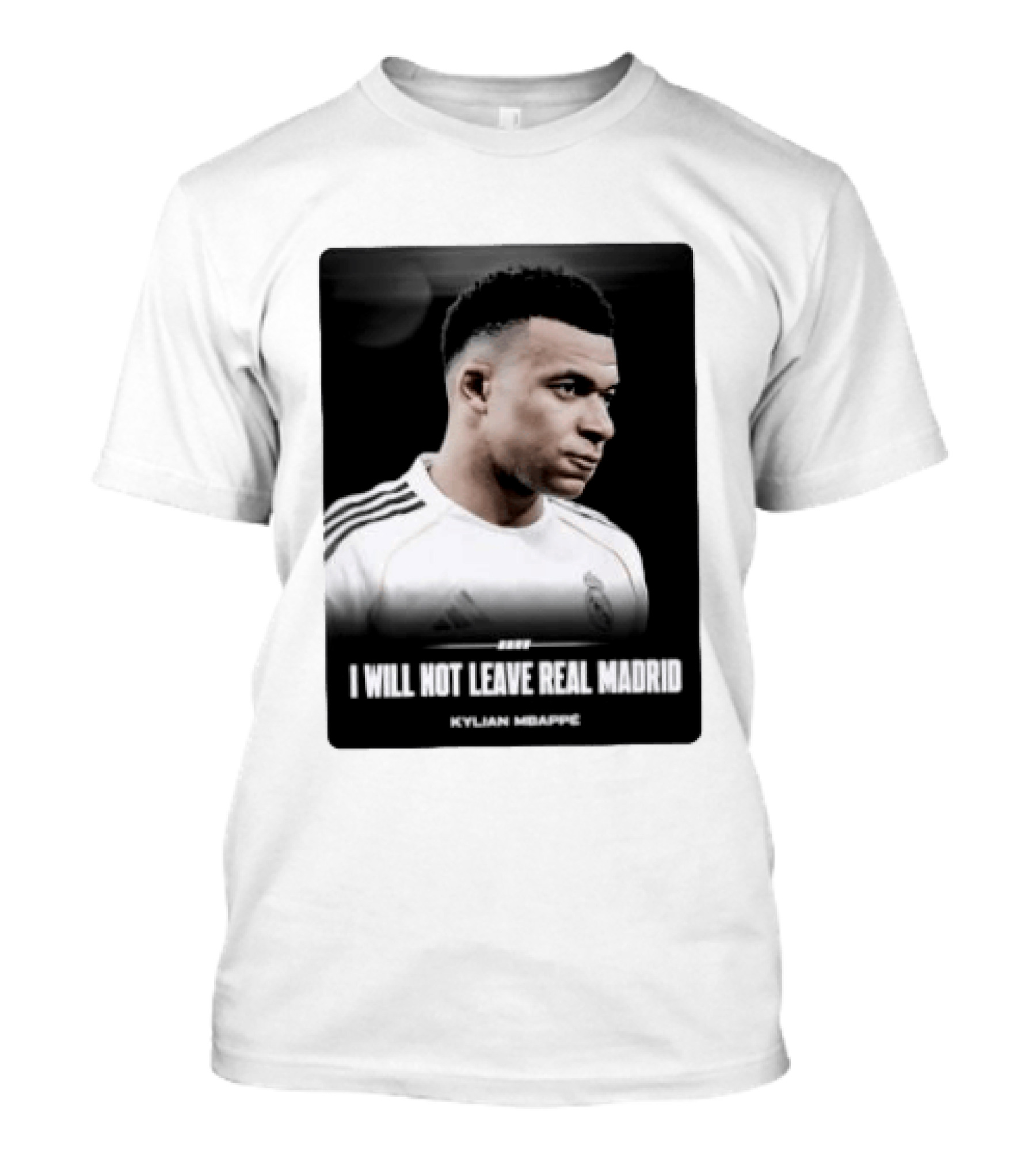 Kylian Mbappe I Will Not Leave Real Madrid T-Shirt