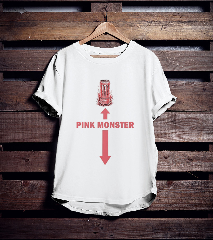 Monster Energy Ultra Rosa Pink Monster Arrows Meme T-Shirt