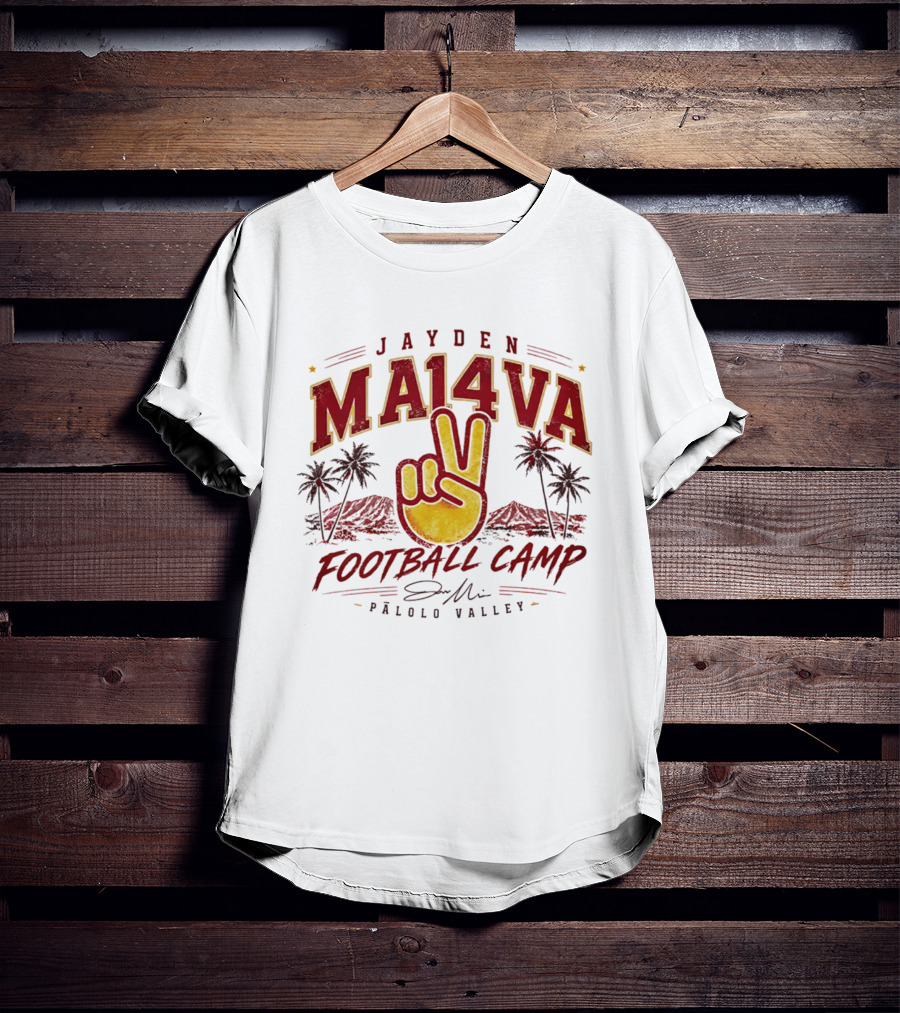 Jayden MA14VA Football Camp Pālolo Valley T-Shirt