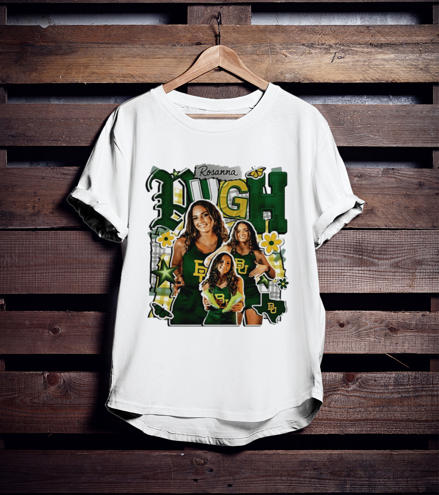 Rosanna Pugh Baylor Track And Field Team Collage T-Shirt