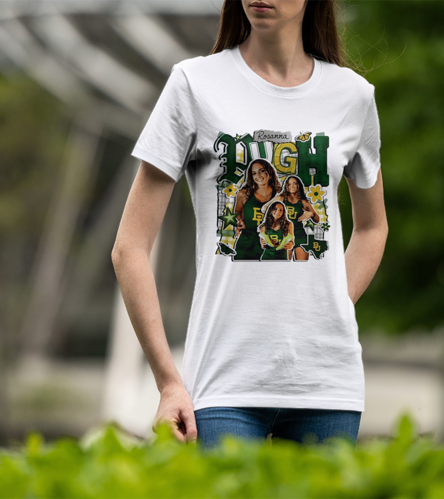 Rosanna Pugh Baylor Track And Field Team Collage T-Shirt
