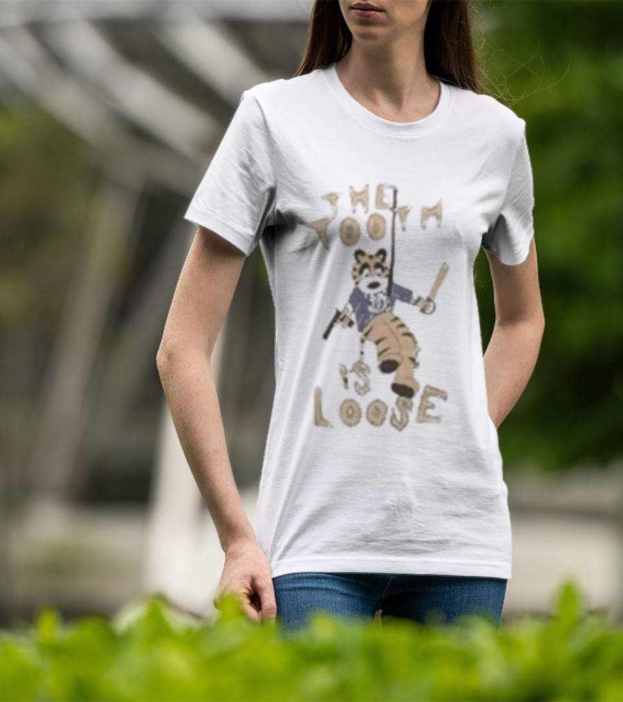 Buffalo Sabres The Tooth Is Loose Hockey Player Cartoon T-Shirt