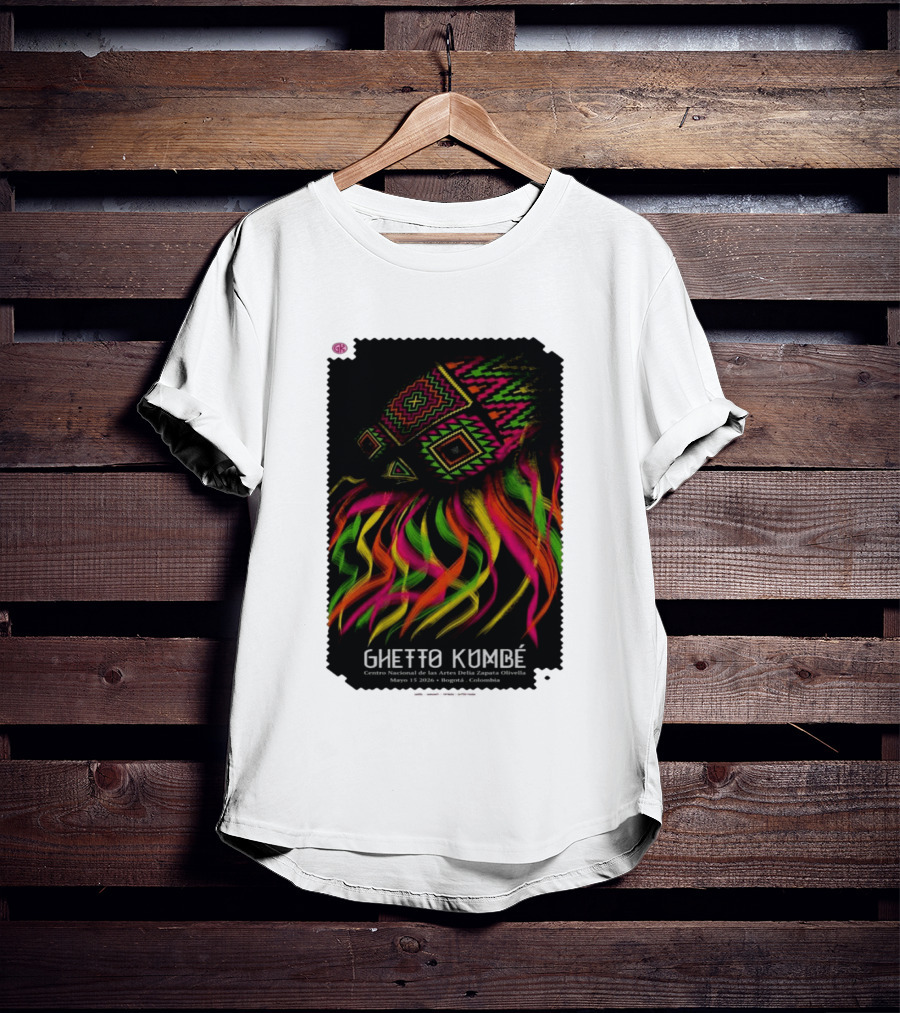 Ghetto Kumbé Centro Nacional De Las Artes Delia Zapata Olivella Bogotá Colombia Mayo 15 2026 T-Shirt