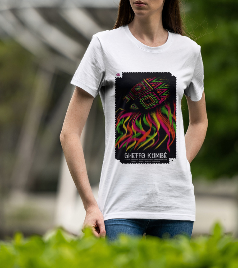 Ghetto Kumbé Centro Nacional De Las Artes Delia Zapata Olivella Bogotá Colombia Mayo 15 2026 T-Shirt