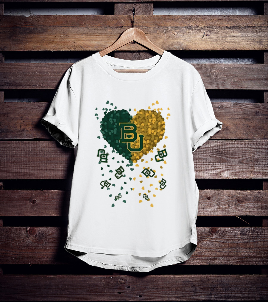 Heart Of Baylor Bears BU Football 2026 T-Shirt