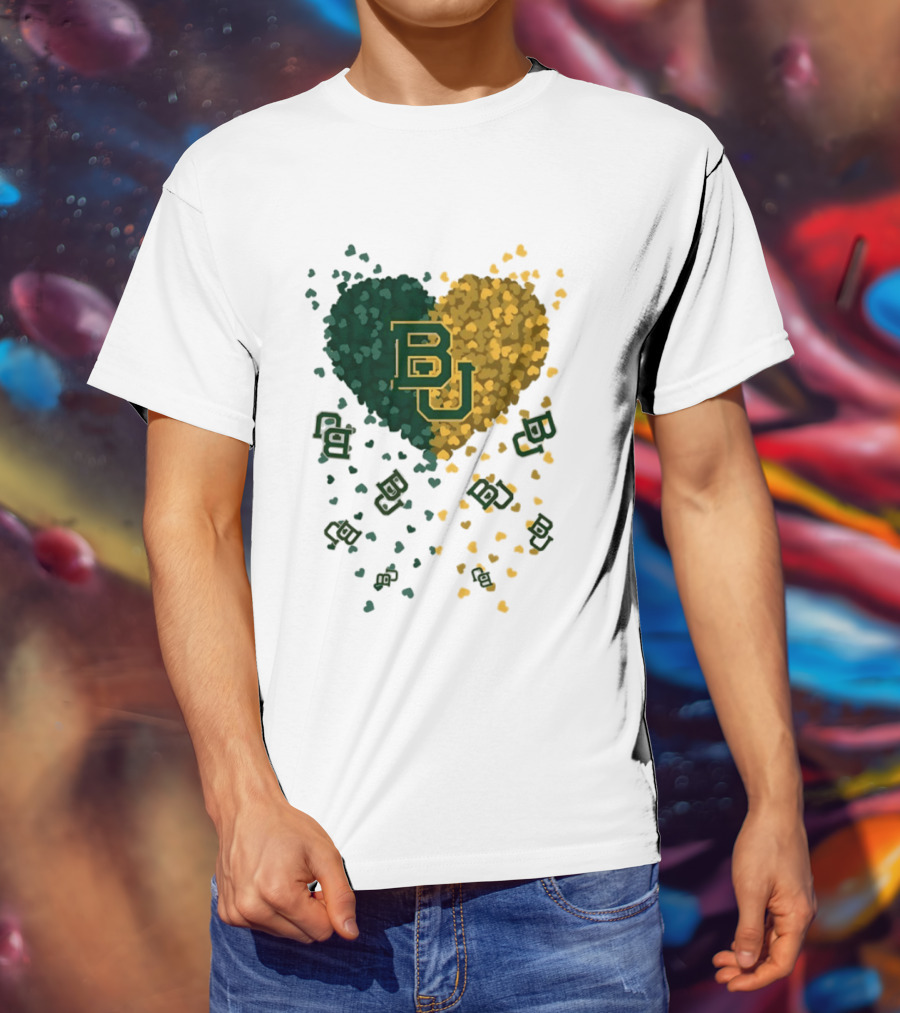 Heart Of Baylor Bears BU Football 2026 T-Shirt