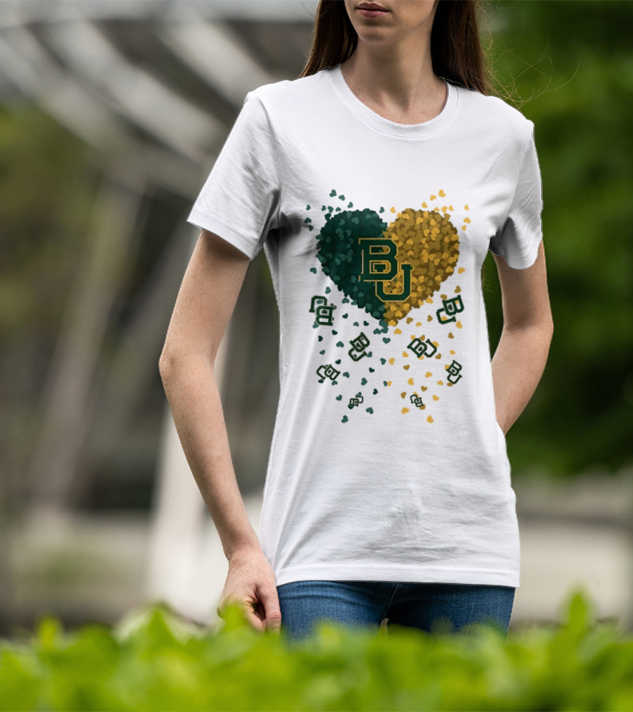 Heart Of Baylor Bears BU Football 2026 T-Shirt