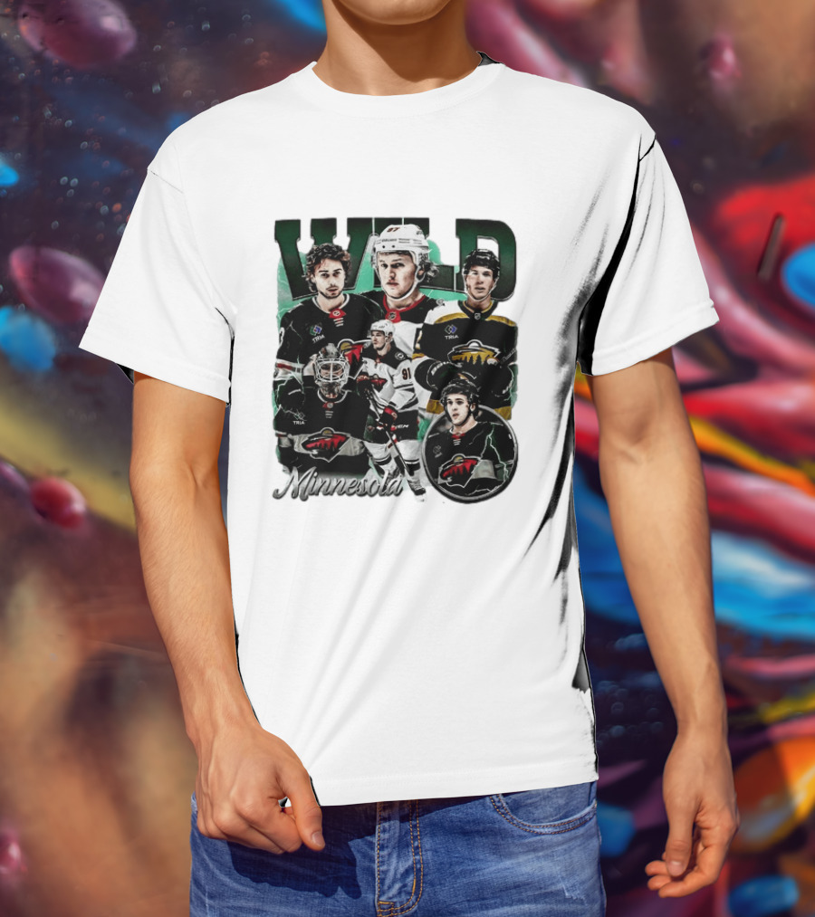 Minnesota Wild Hockey Team Players T-Shirt