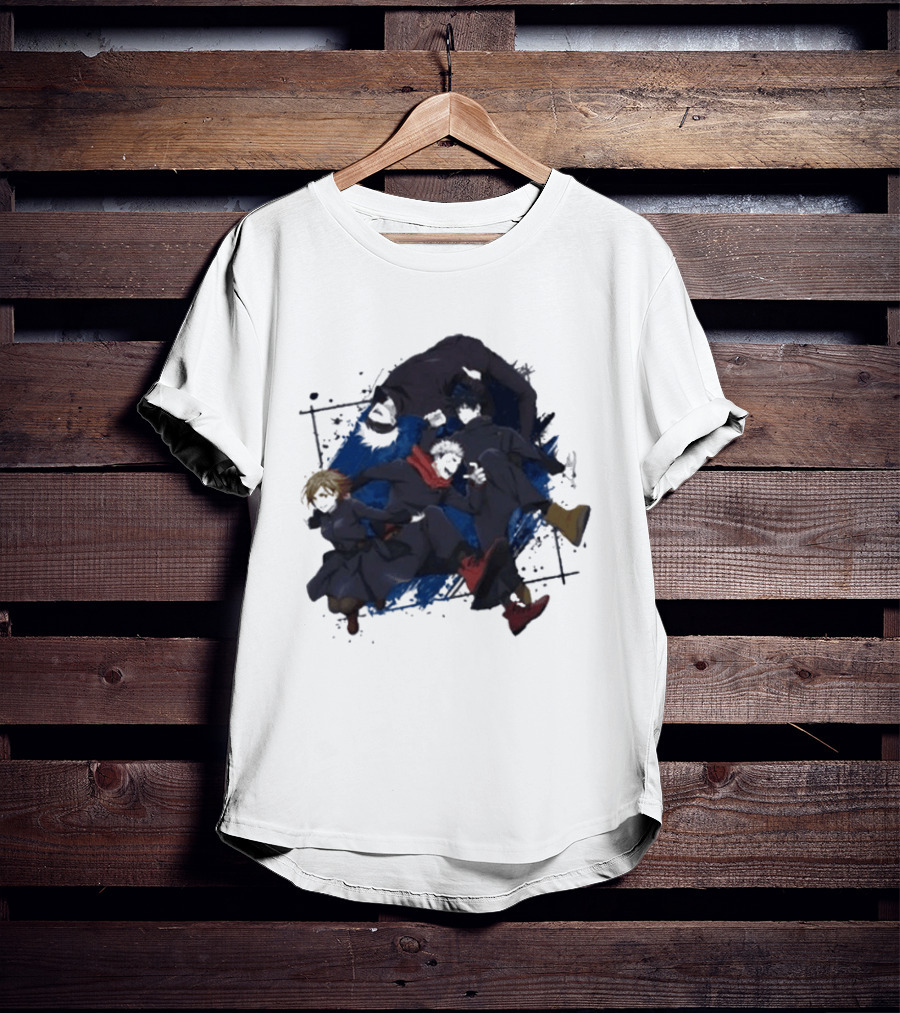 Jujutsu Kaisen Characters Dynamic Illustration 2026 Concert T-Shirt