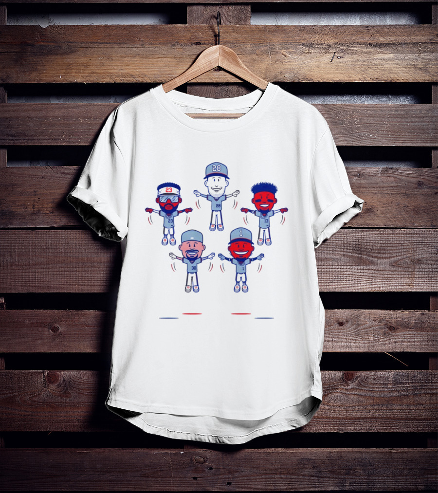 Keep Flying Atlanta Baseball Matt Olson Drake Baldwin Michael Harris II Cartoon Characters T-Shirt