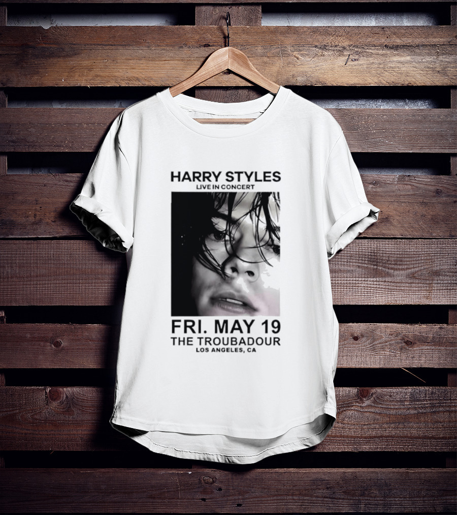 Harry Styles Live In Concert Fri May 19 The Troubadour Los Angeles 2026 T-Shirt