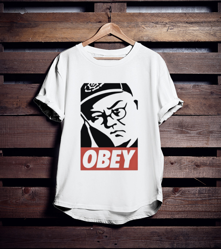 Obey Giant Face Shepard Fairey Street T-Shirt