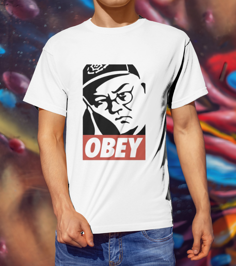 Obey Giant Face Shepard Fairey Street T-Shirt