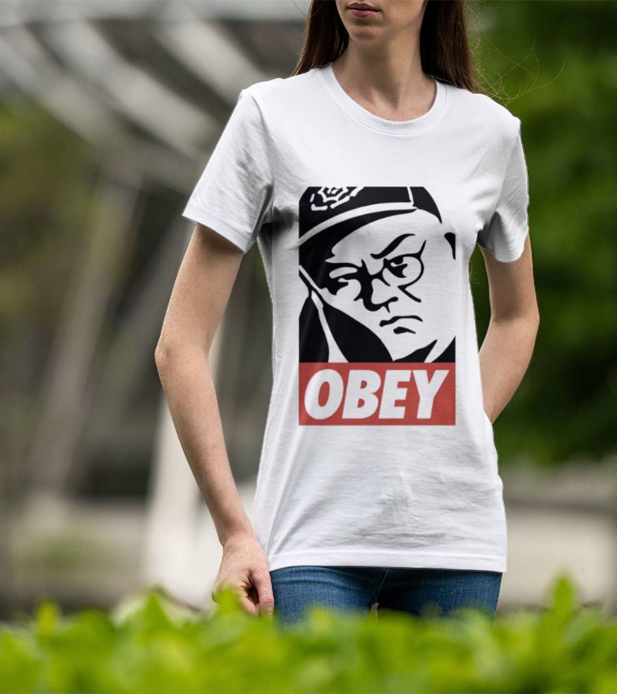 Obey Giant Face Shepard Fairey Street T-Shirt