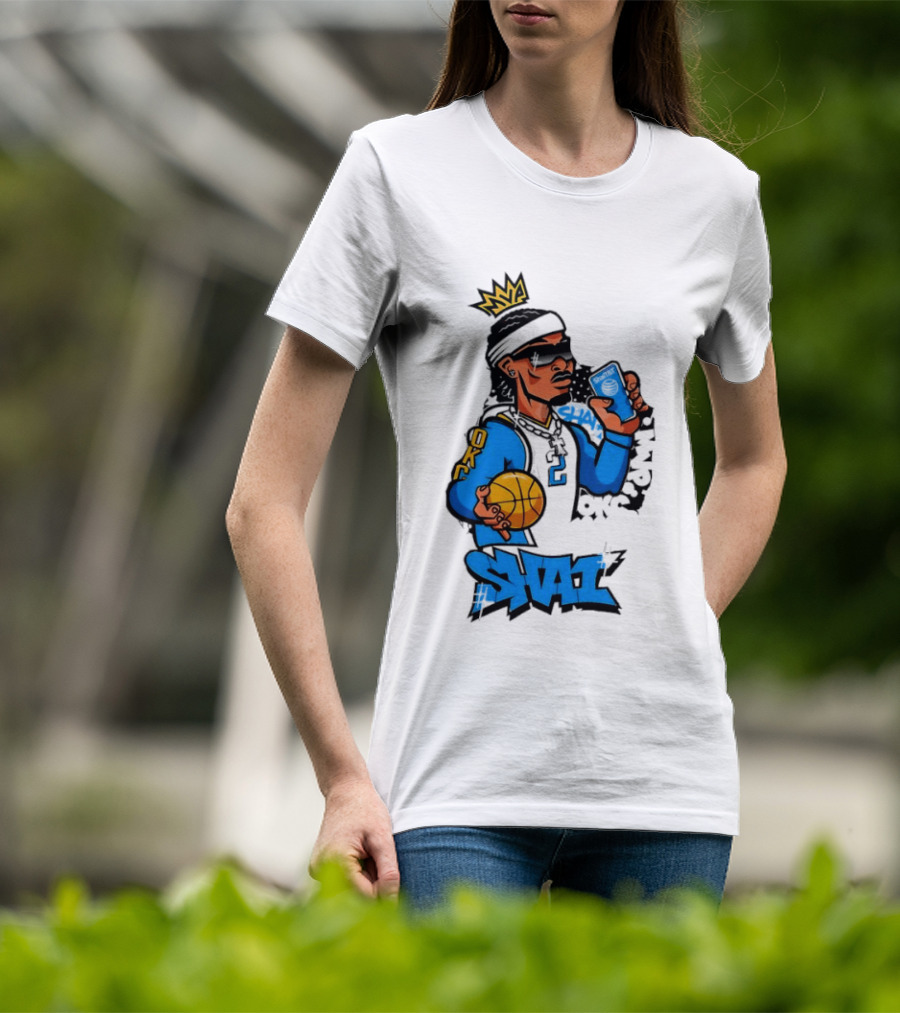 Shai Gilgeous Alexander OKC Crown Basketball Graphic SGA T-Shirt