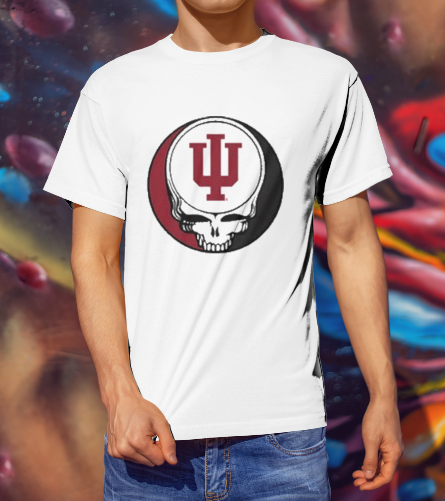 Indiana University Grateful Dead Steal Your Face T-Shirt