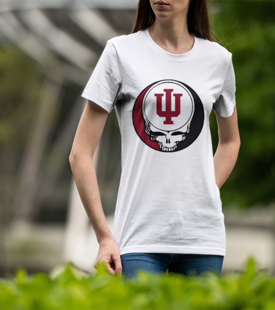Indiana University Grateful Dead Steal Your Face T-Shirt