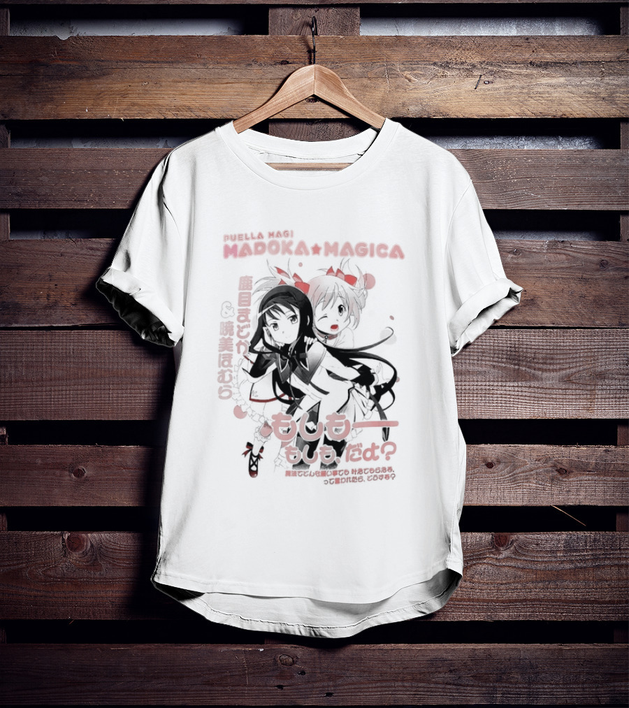 Puella Magi Madoka Magica Duo T-Shirt