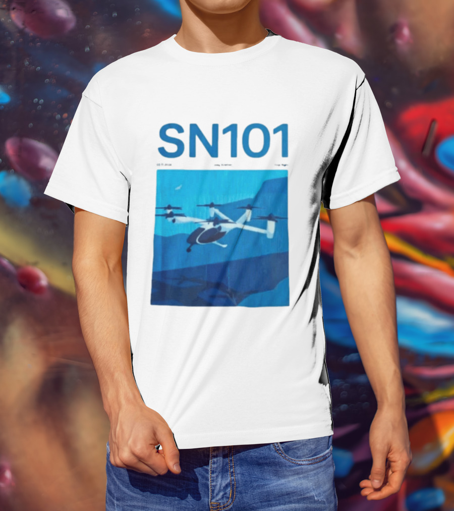 SN101 Joby Aviation First Flight Electric Air Taxi Innovation T-Shirt