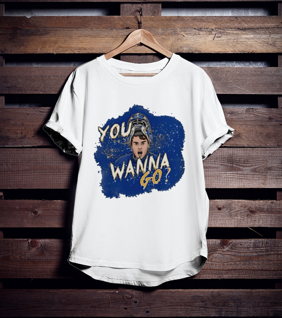 Zach Benson You Wanna Go Buffalo Sabres Hockey T-Shirt