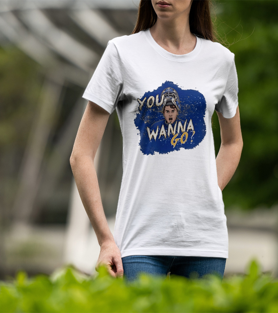 Zach Benson You Wanna Go Buffalo Sabres Hockey T-Shirt