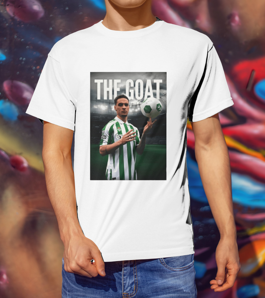 Antony Real Betis FC The Goat Soccer 2026 T-Shirt