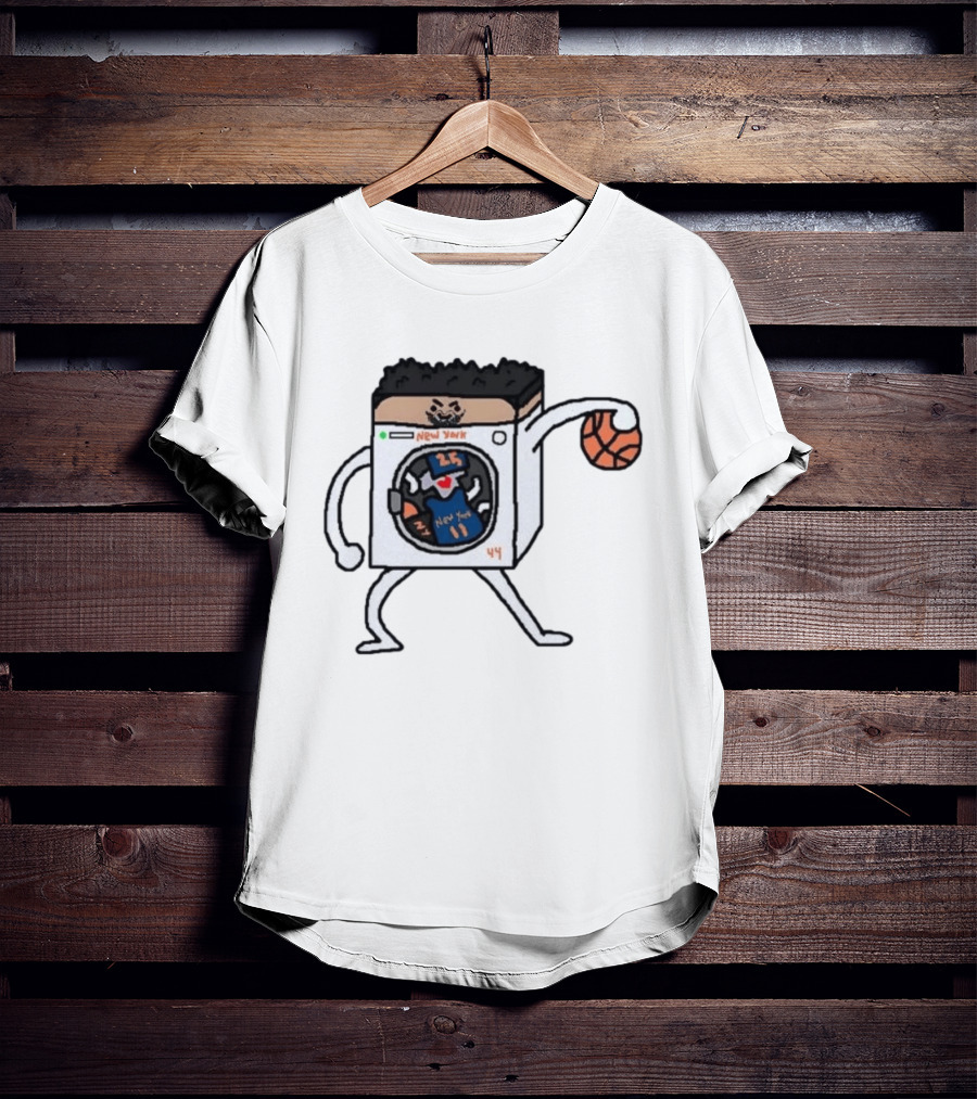 Landry Shamet New York Washing Machine Basketball Play T-Shirt