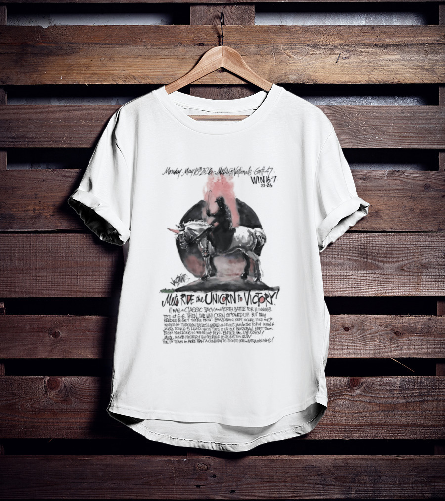 Mets Ride The Unicorn To Victory T-Shirt