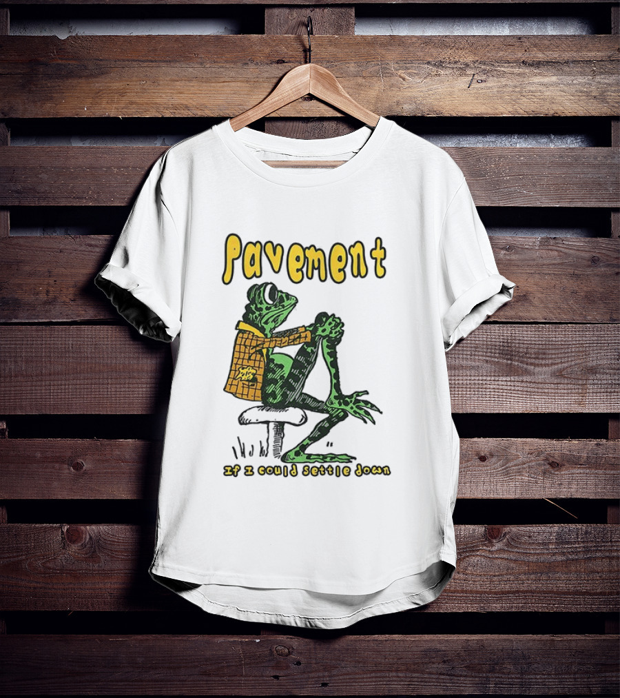 Pavement If I Could Settle Down Frog T-Shirt