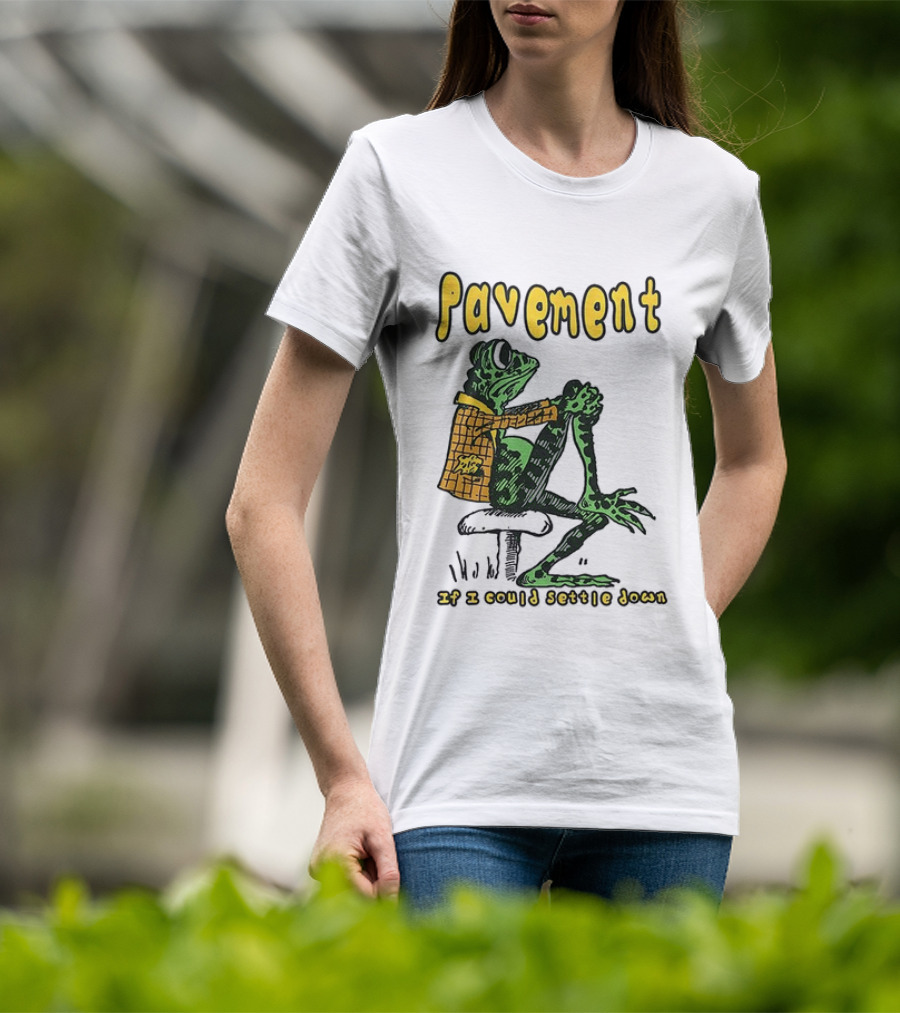 Pavement If I Could Settle Down Frog T-Shirt
