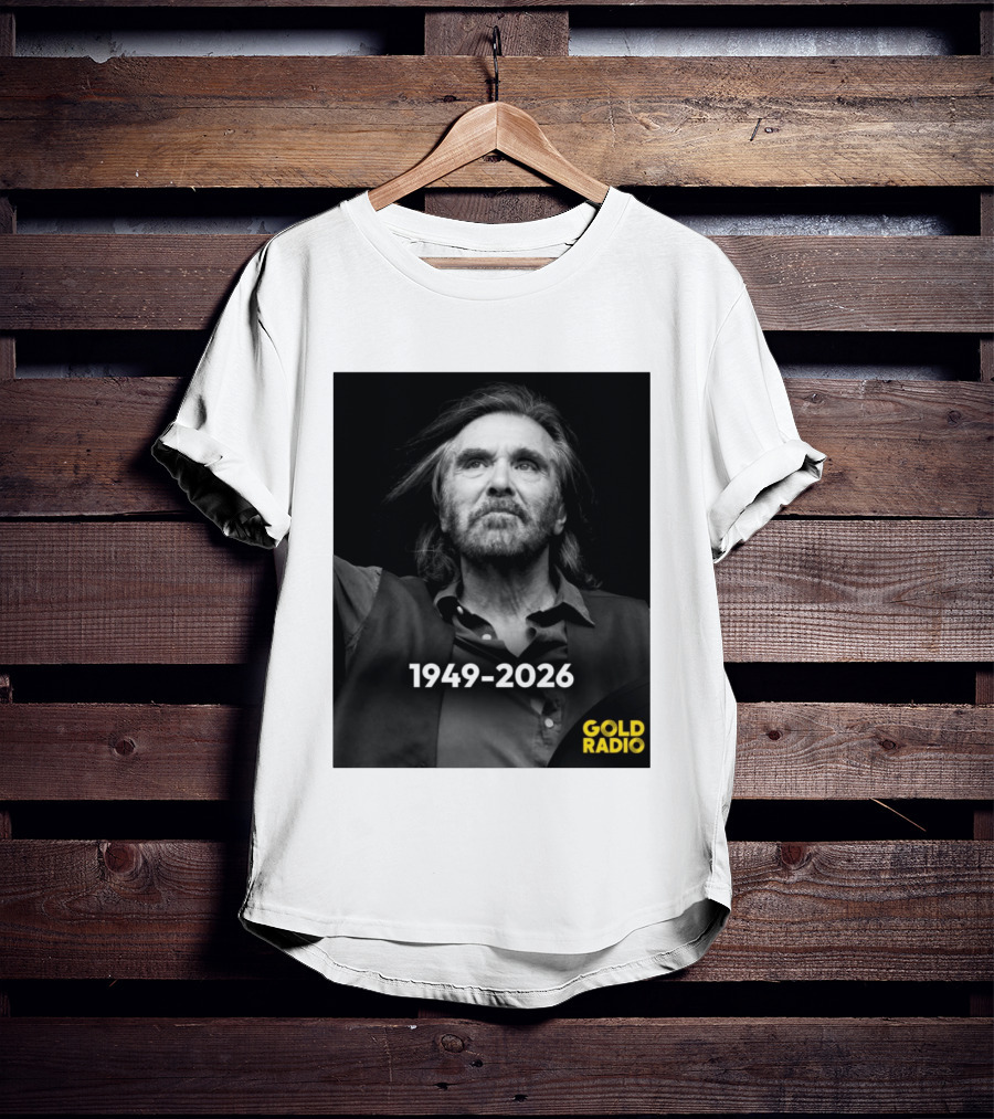 Dr Hook Singer Dennis Locorriere 1949 2026 Gold Radio T-Shirt