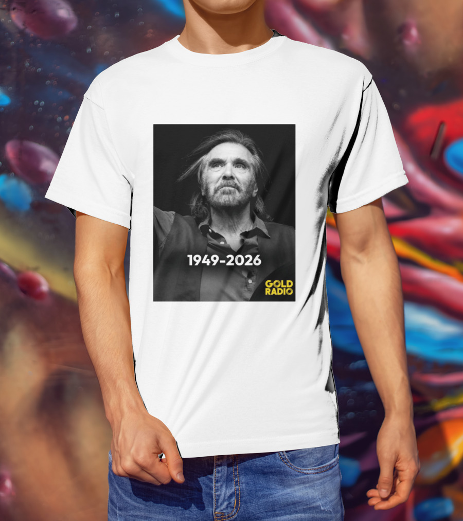 Dr Hook Singer Dennis Locorriere 1949 2026 Gold Radio T-Shirt