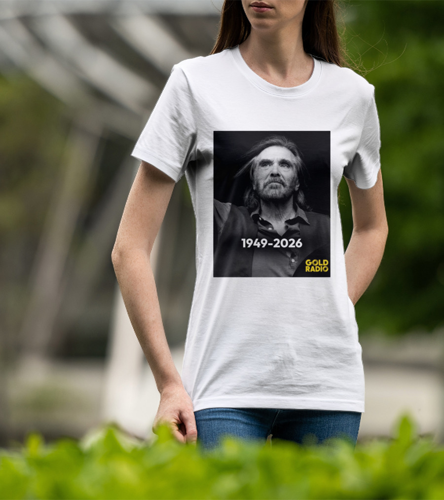 Dr Hook Singer Dennis Locorriere 1949 2026 Gold Radio T-Shirt