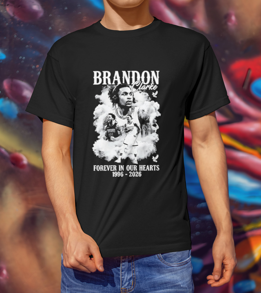 Brandon Clarke Forever In Our Hearts 1996 2026 T-Shirt