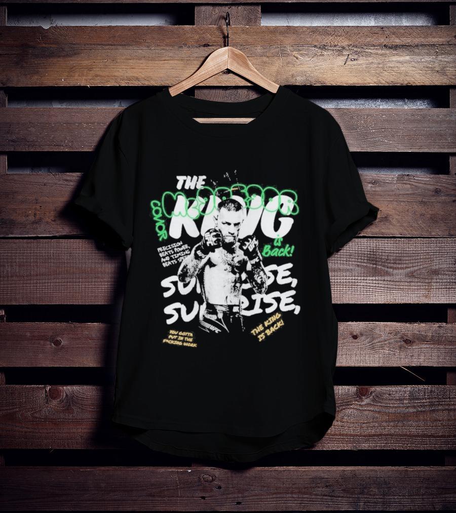 The Notorious Conor McGregor The Champ Sunrise Surprise Boxing Legacy T-Shirt