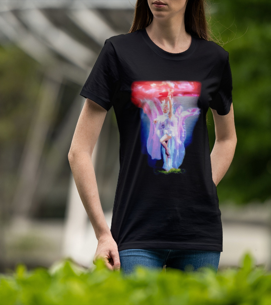 Diwata Ng Karagatan Let Them Eat Cape Enchanted Ocean Goddess Floating Fantasy T-Shirt