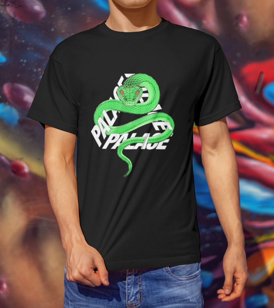 Palace Tri Ferg Green Snake T-Shirt