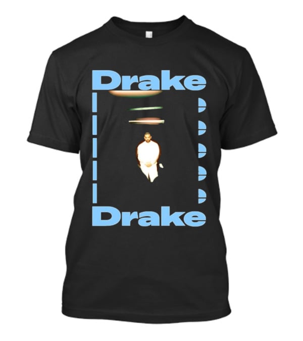 Drake Iceman 2026 Floating Figure Blue T-Shirt