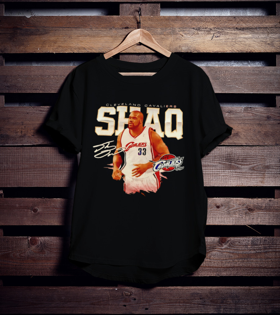 Cleveland Cavaliers Shaq 33 Shaquille O'Neal Basketball Cavaliers T-Shirt