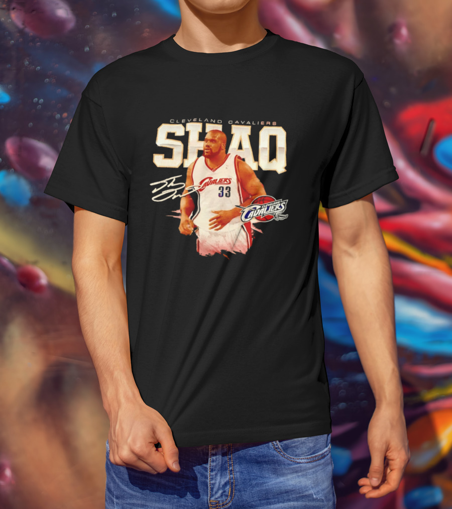 Cleveland Cavaliers Shaq 33 Shaquille O'Neal Basketball Cavaliers T-Shirt