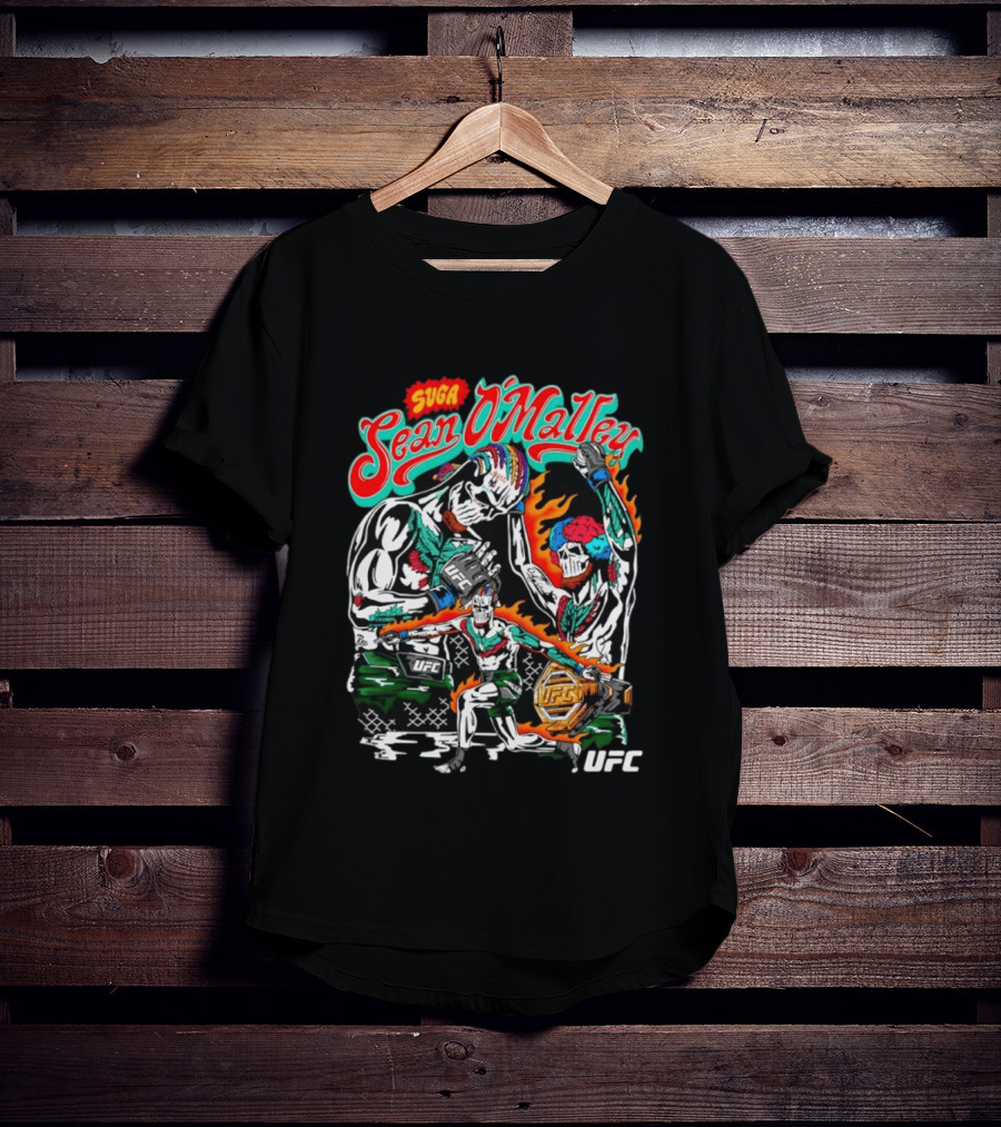 Suga Sean O'Malley UFC Warren Lotas Collaboration T-Shirt