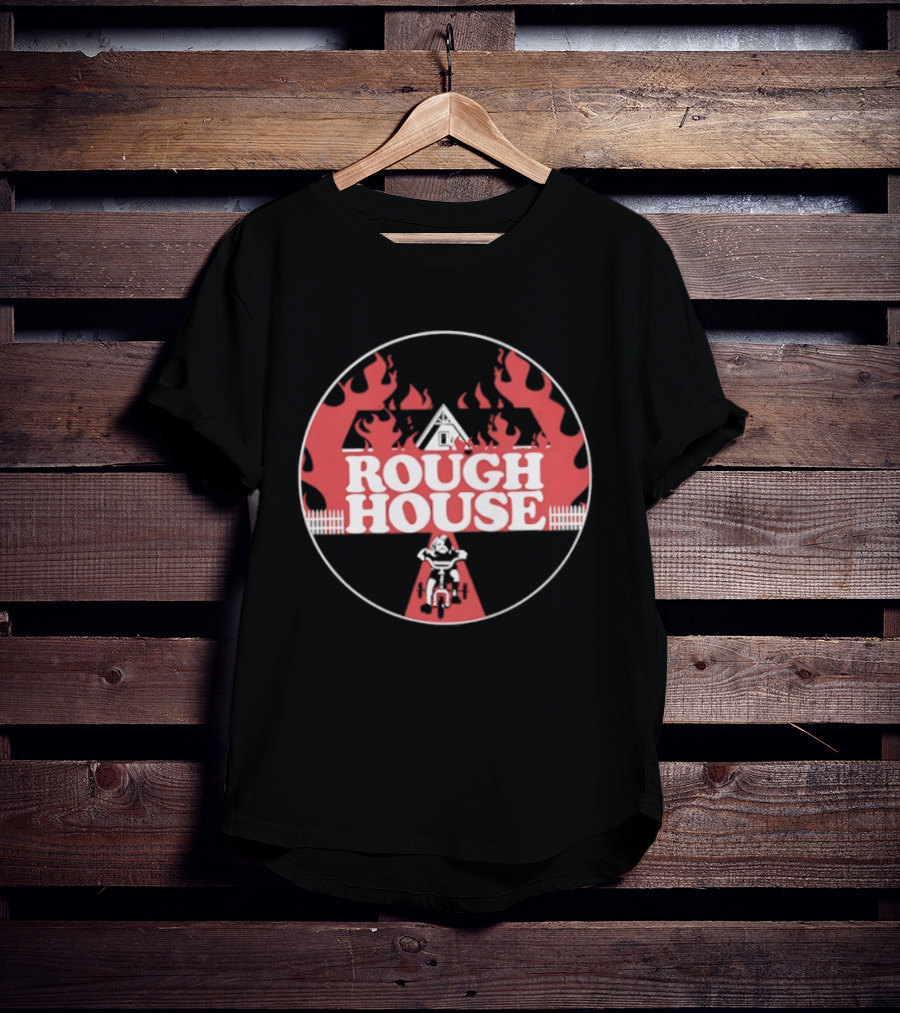 Rough House Flaming Pyramid T-Shirt