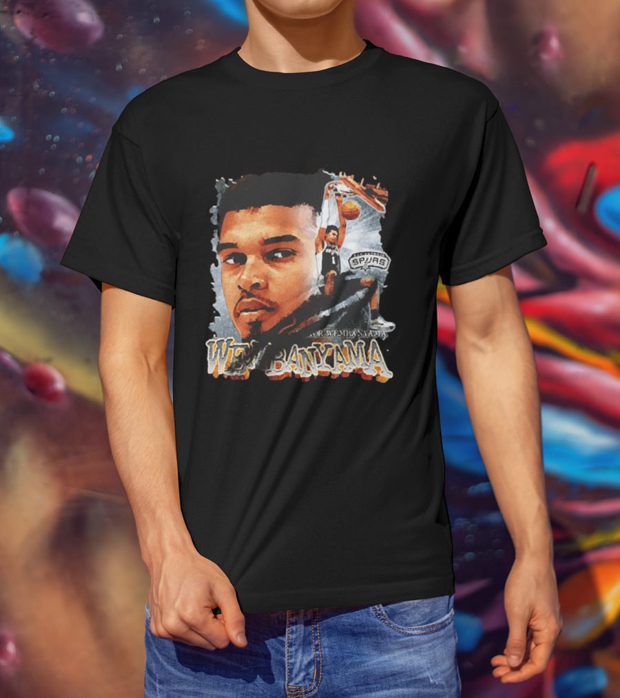 Victor Wembanyama San Antonio Spurs Basketball Spurs T-Shirt