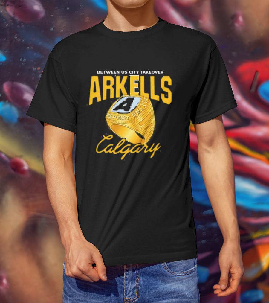 Arkells Between US City Takeover Calgary Championship Ring 2026 T-Shirt