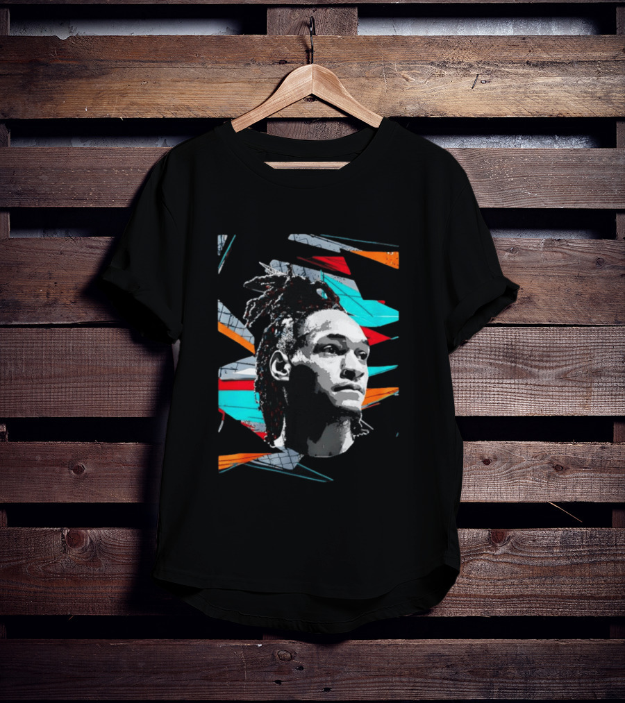 Devin Vassell San Antonio Spurs NBA Big Face Player T-Shirt