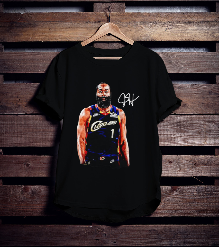 Cleveland Cavaliers James Harden 1 Basketball Jersey T-Shirt