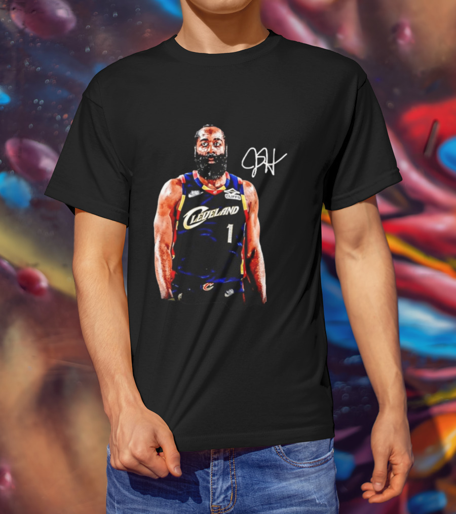 Cleveland Cavaliers James Harden 1 Basketball Jersey T-Shirt