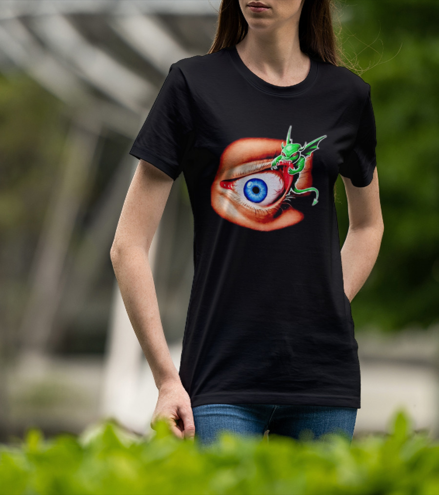 Universal Studios Halloween Horror Nights 1997 The Monster Eats Eyes T-Shirt